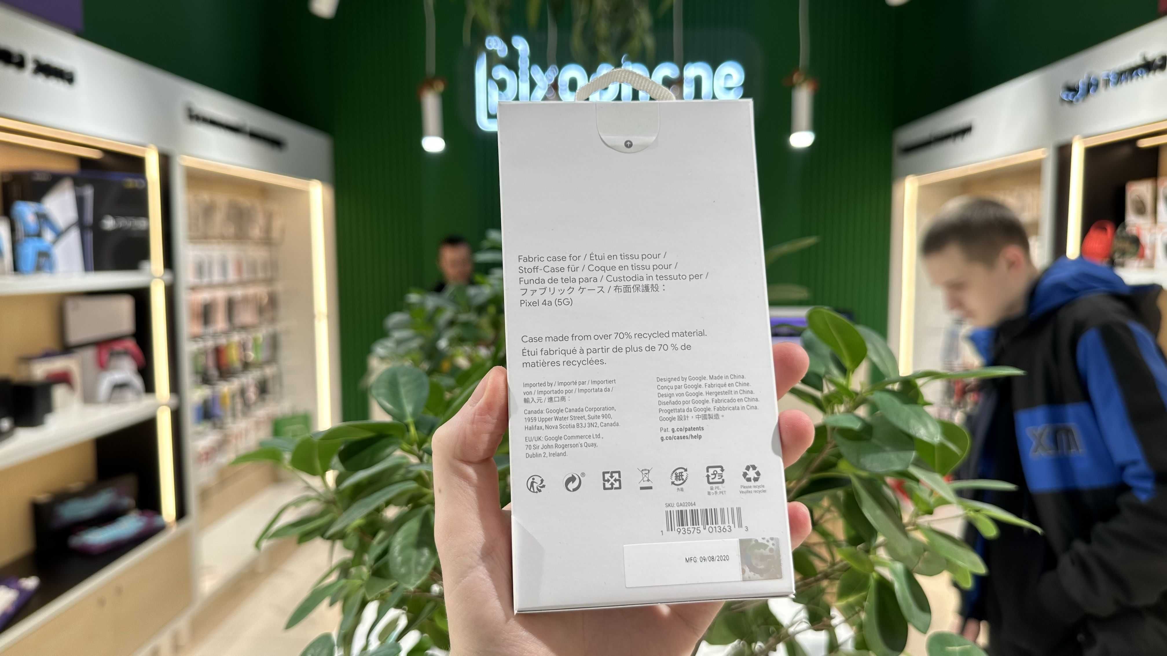 Магазин NEW Оригінальний чохол Google Pixel 4a 5G Fabric Case
