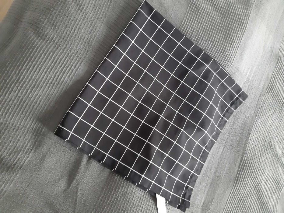 Home and you, Home & you, Serweta/ obrus czarna w białą kratkę