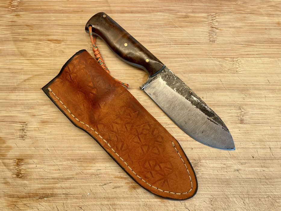 Faca de bushcraft Artesanal