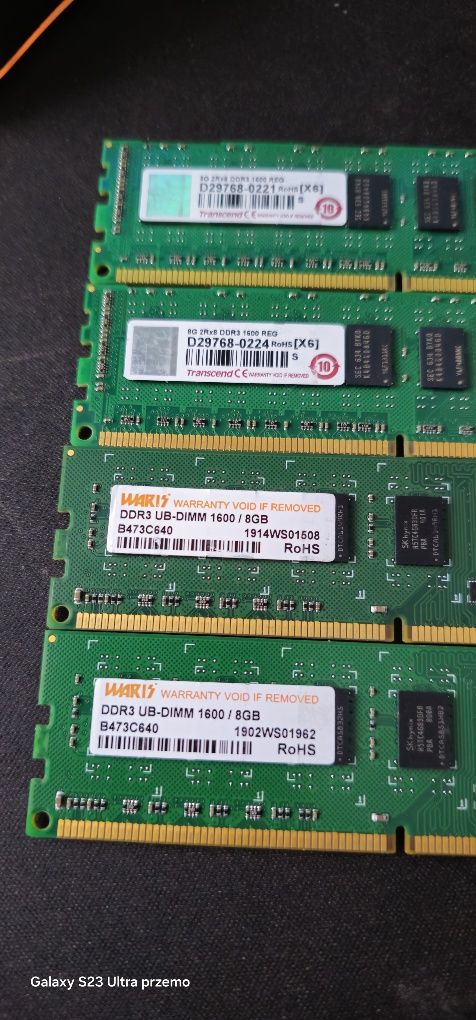 Pamięci RAM ddr3 1600 reg