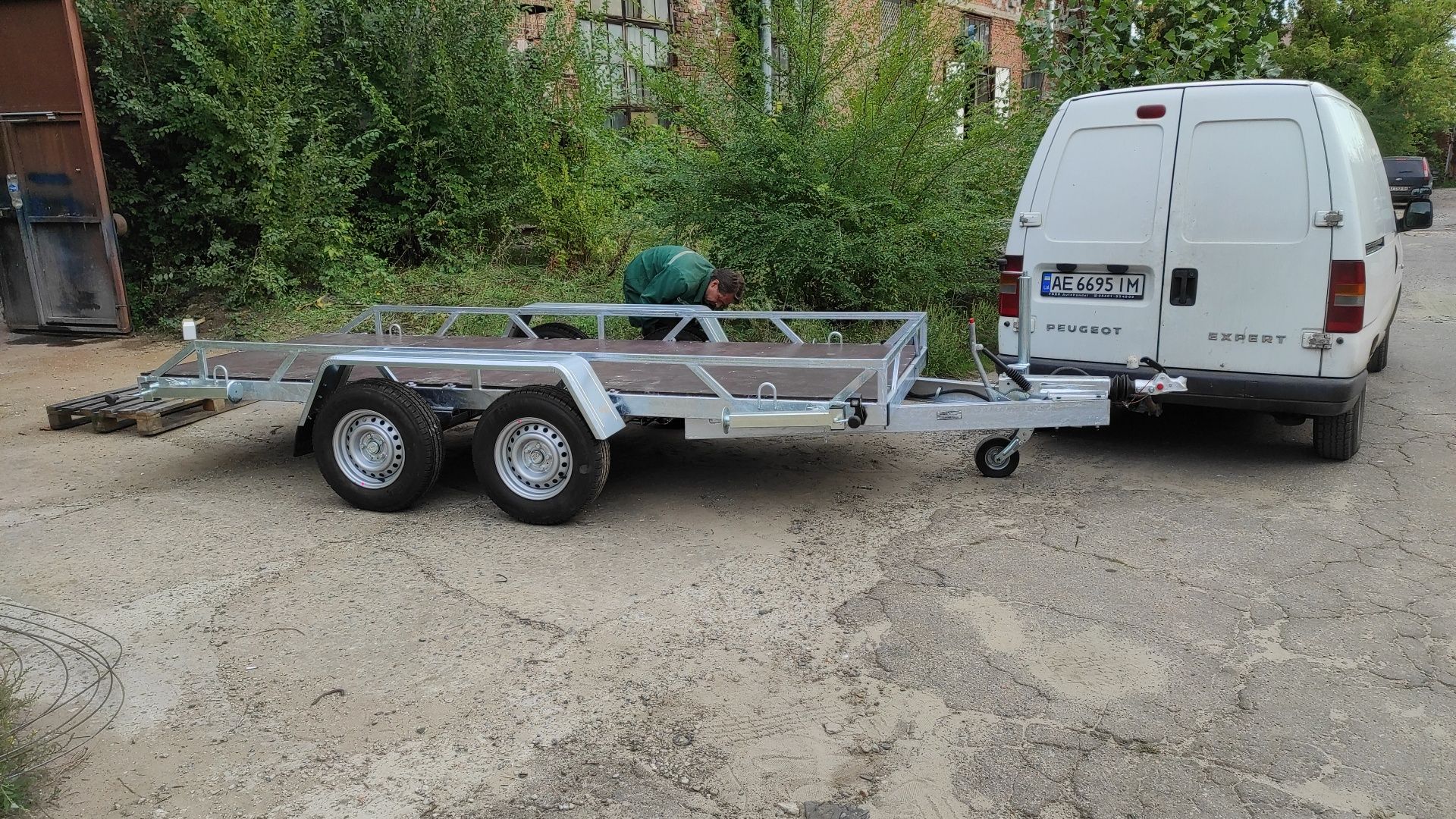 Харьков ХГ рн Прицеп Оцинкованный 4*1,5