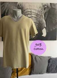 Calvin Klein Men t-shirt size L 96% prima cotton