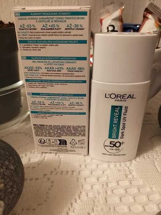 Loreal bright reveal dark spot UV fluid 50+ 40 ml