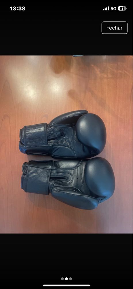 Luvas de boxe (couro)