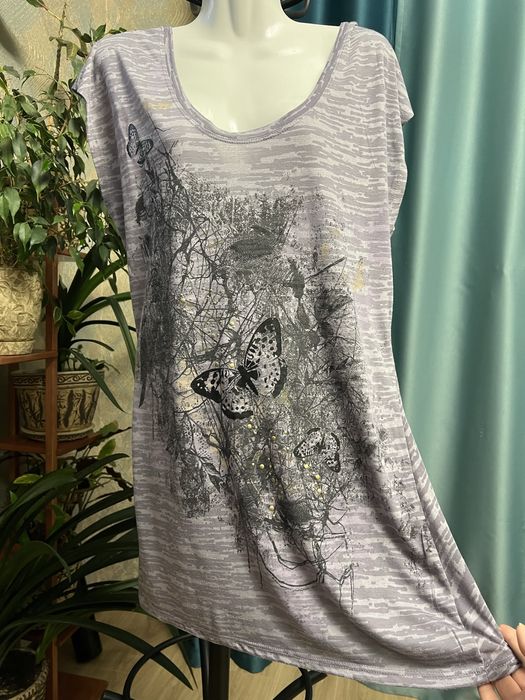 Туники футболки хлопок, вискоза