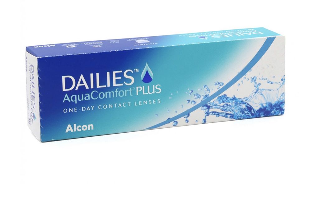 Лінзи контактні одноденні -1,5 dailies aquacomfort plus