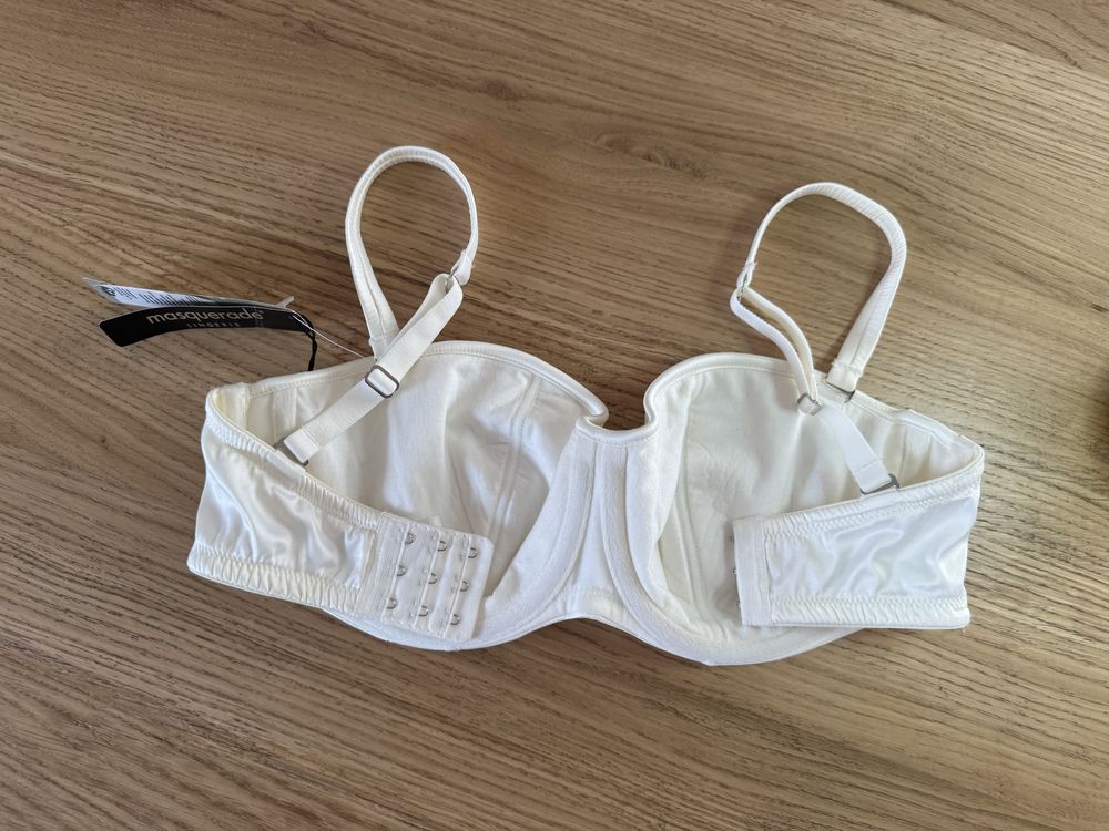 Biustonosz nowy 65F bardotka strapless brytyjskiej firmy Panache
