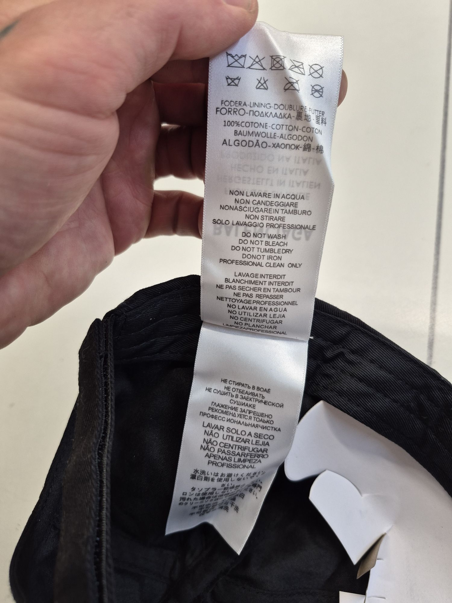 Czapka z daszkiem Balenciaga