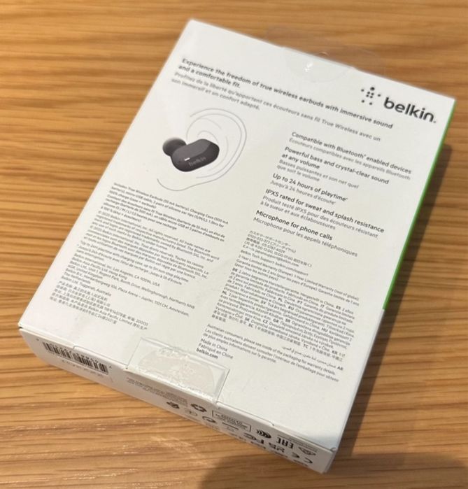 Belkin True Wireless SoundForm novos