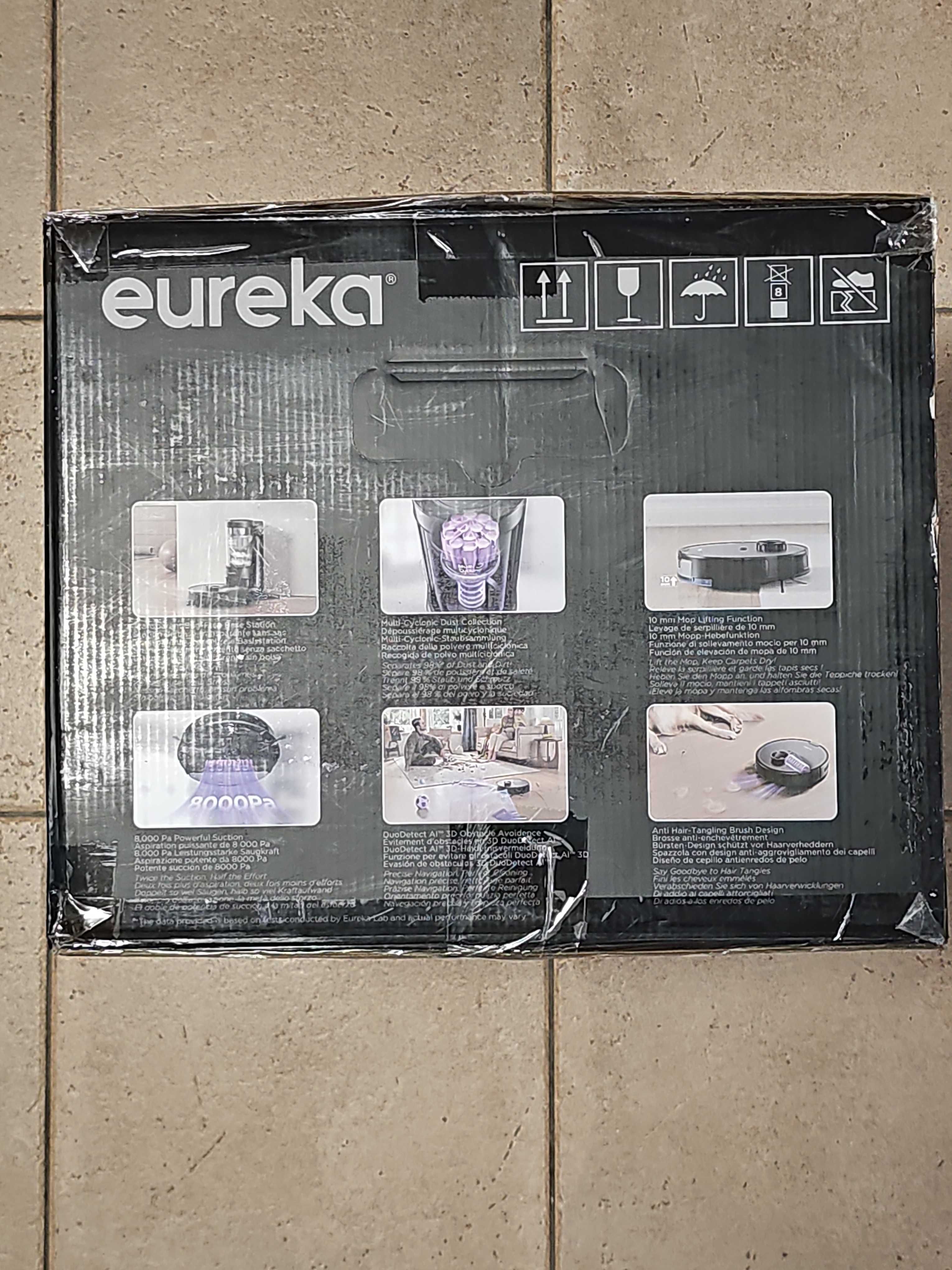 Eureka E20 Plus robot odkurzający 8000 Pa z automatyczną stacją