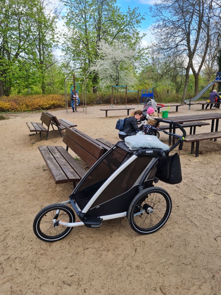 Przyczepka Thule Lite z kołem biegowym
