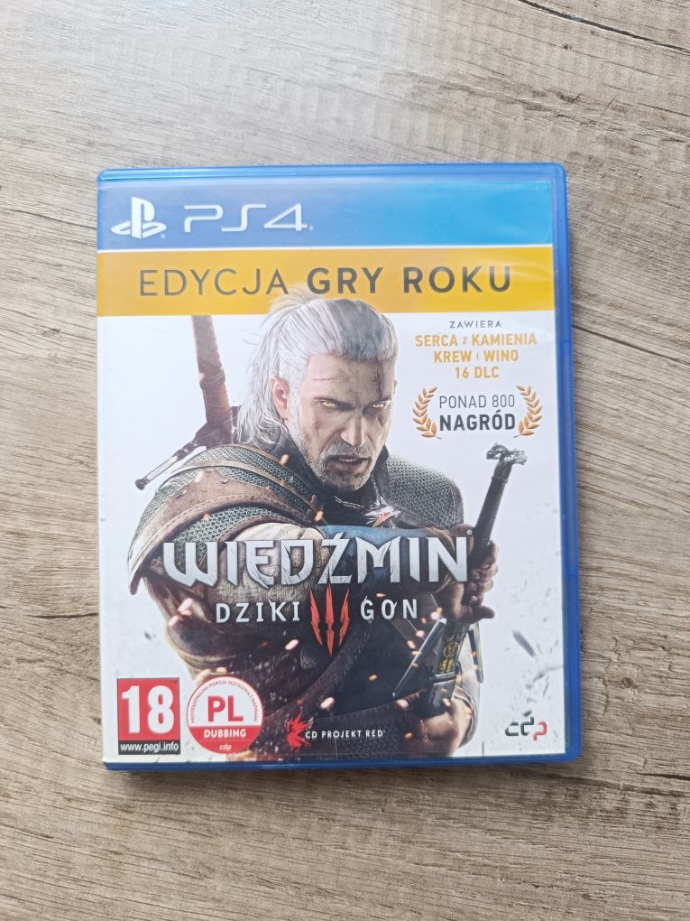 Wiedźmin 3 Dziki Gon Edycja gry roku