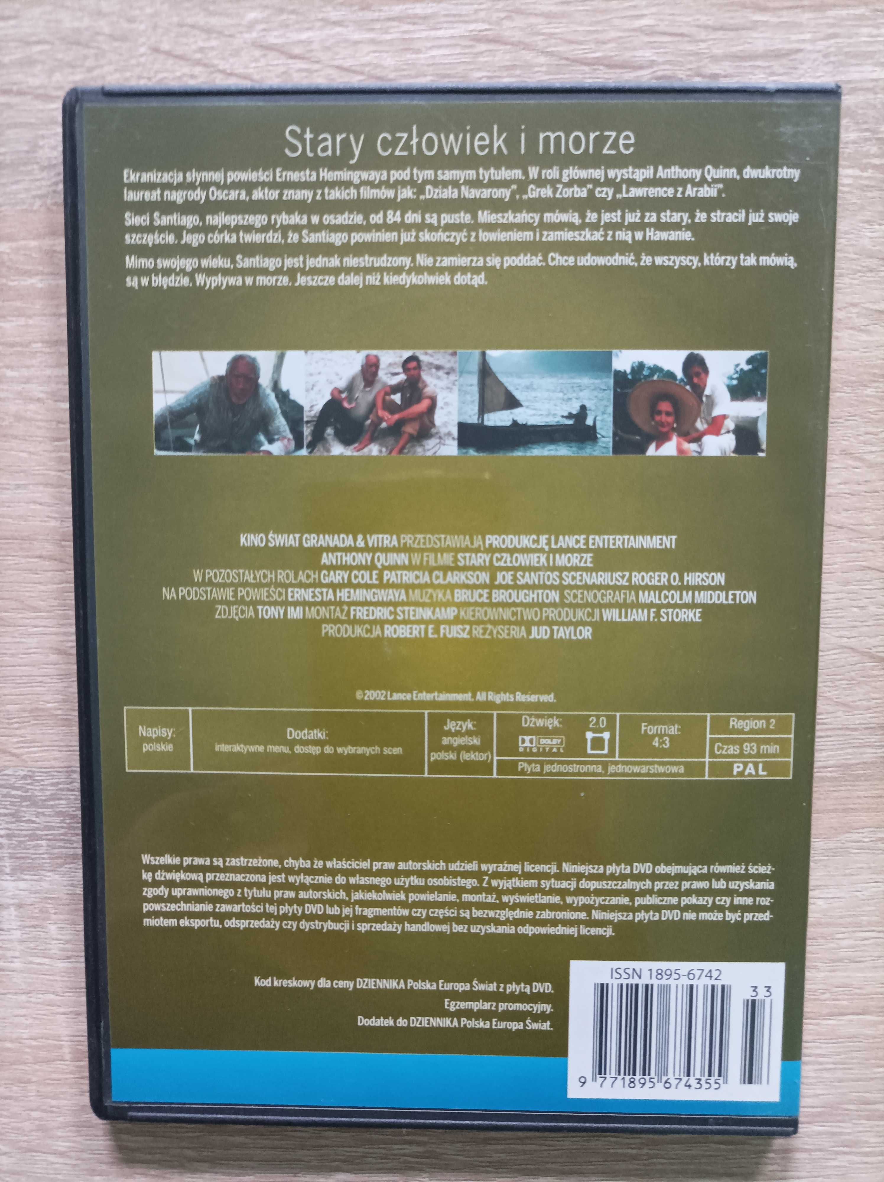 Film DVD Stary Człowiek i Morze