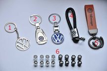 Брелок Volkswagen на ключи колпачки ниппель нипель Passat Golf