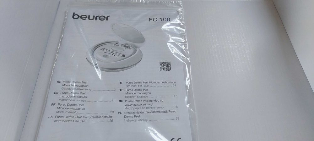 Urządzenie do mikrodermabrazji Beurer FC 100