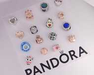 Zawieszki charms charmsy do Pandora Moments - serce, miś, kwiatki