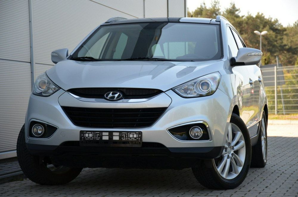 Hyundai ix35 Zarejestrowany 2.0i DOHC 163KM Serwis Panorama Navi Skóra Keyless go