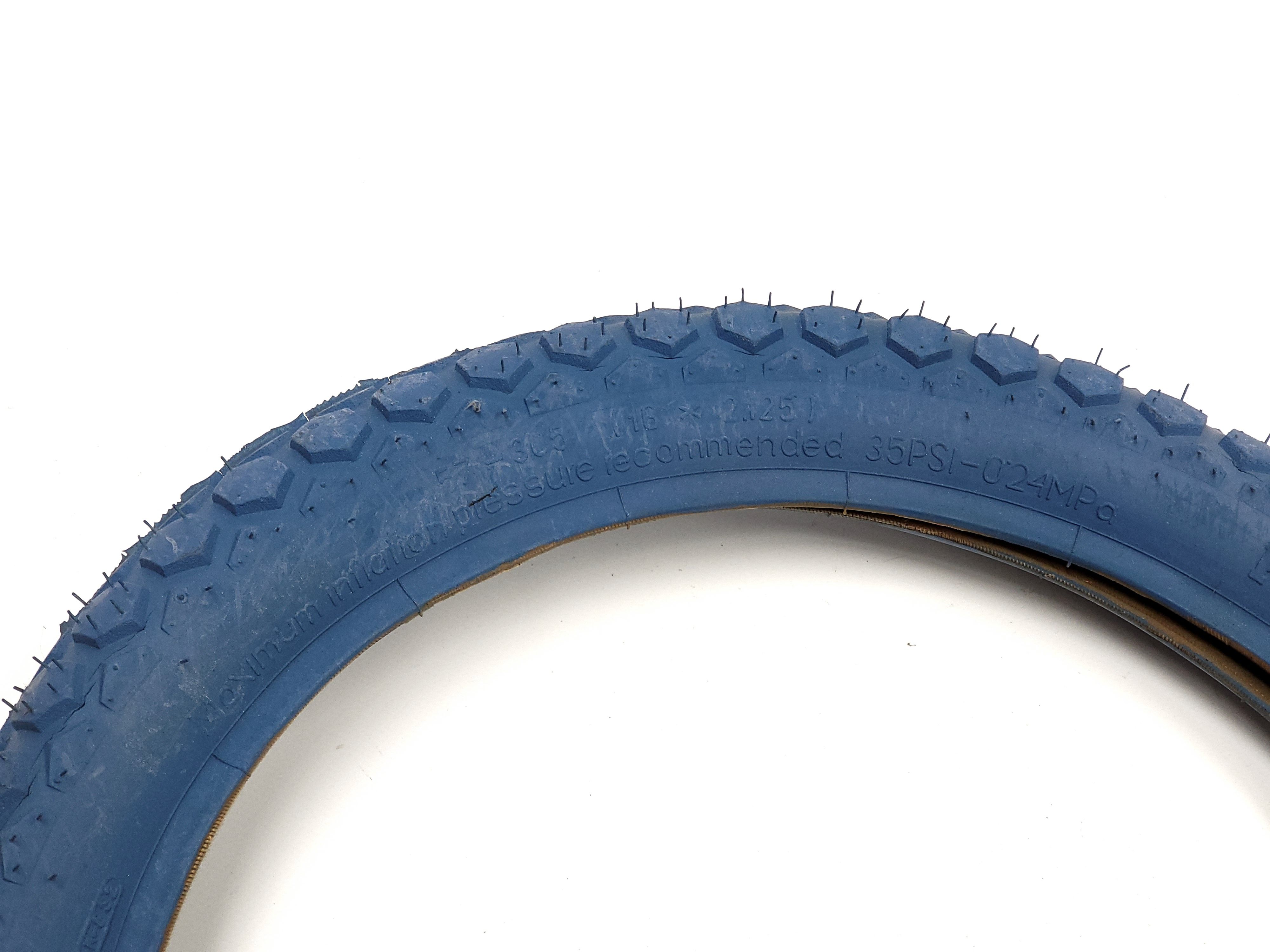 NOWA Opona Stomil Pol-Cross 16 cali niebieska Romet FSM