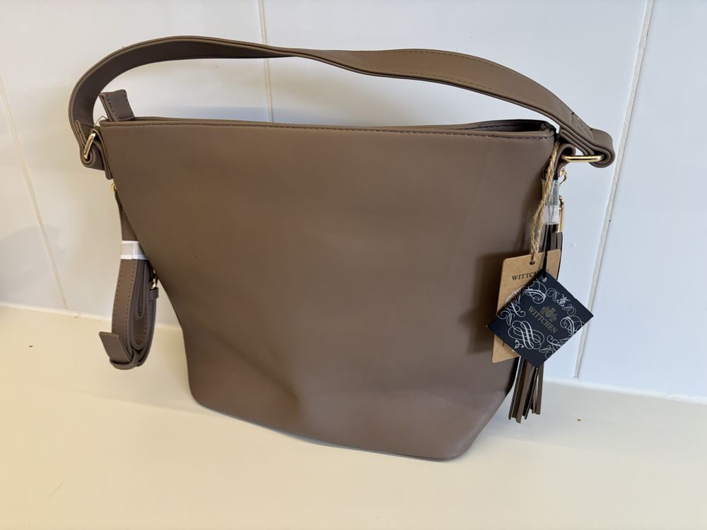 Torebka skórzana Wittchen new 39/30 casual dwa paski