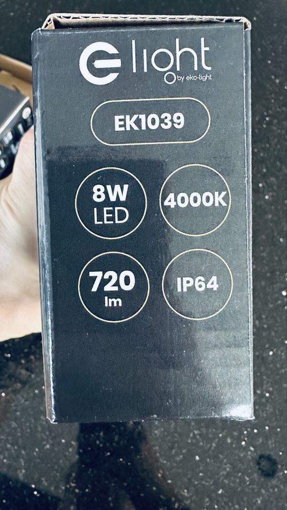 Davo Owal 8W 4000K IP 64 eko light- Oprawa kanałowa