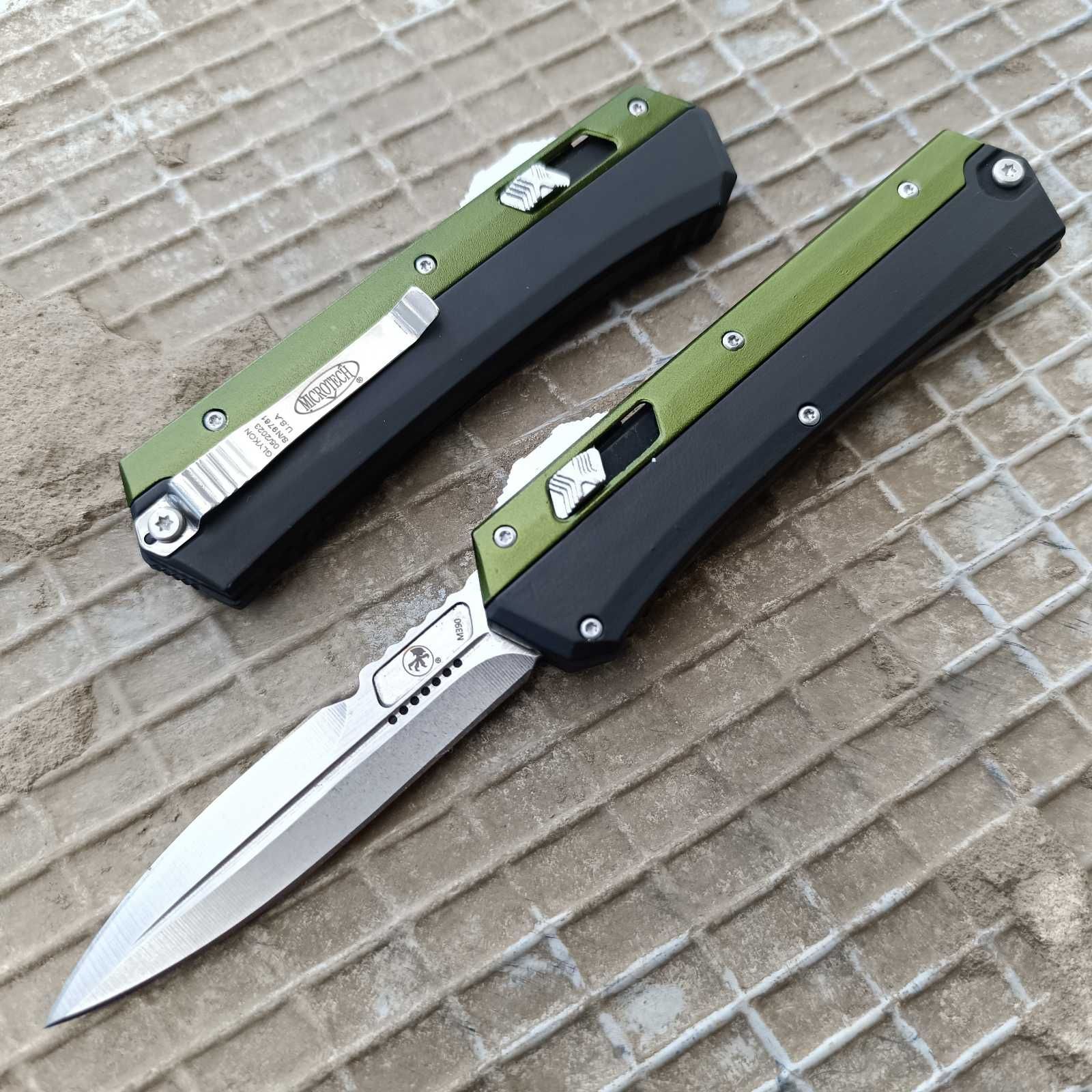 Ніж викидний Microtech Glykon Dagger M390