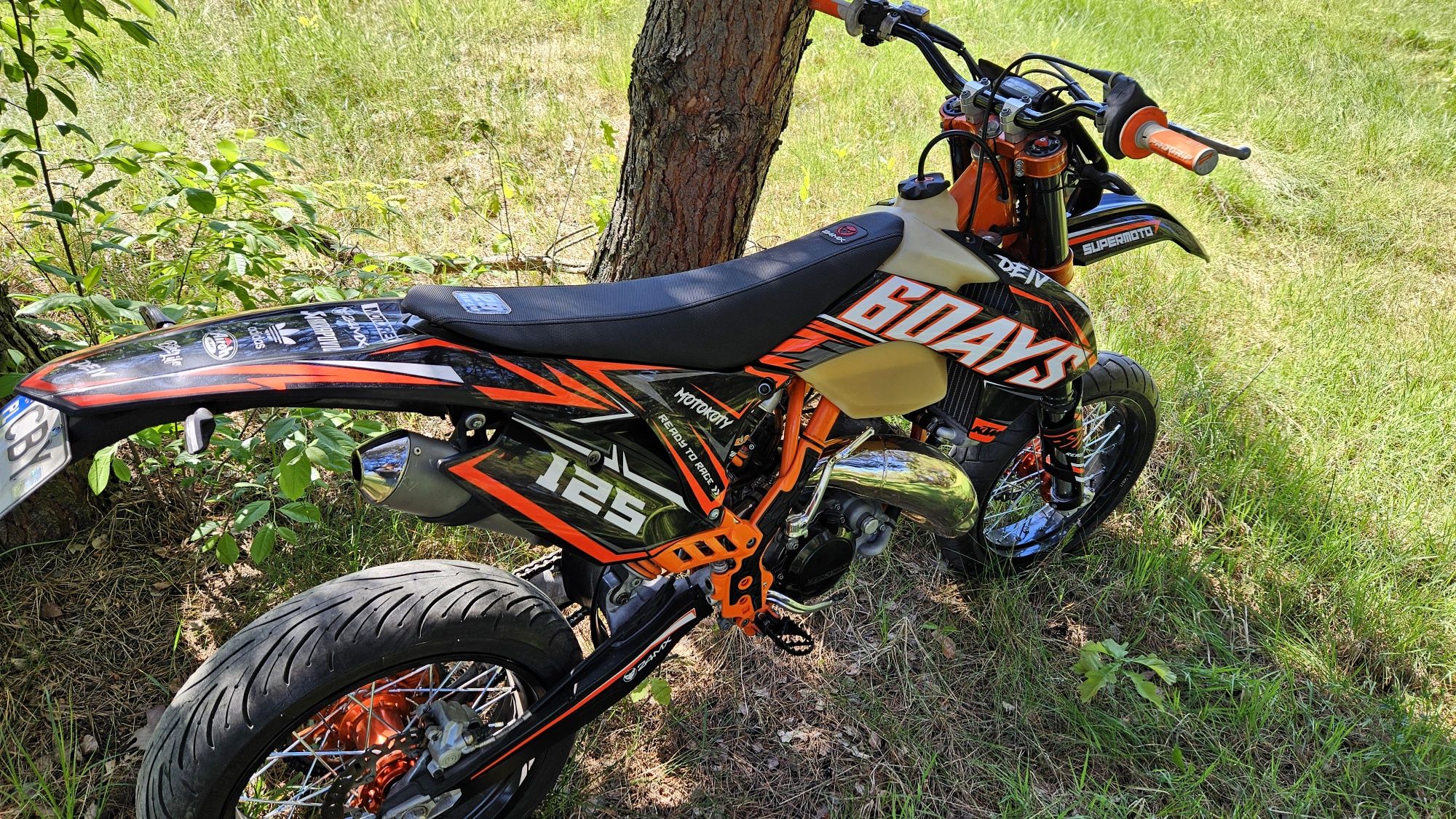 KTM EXC 125 supermoto sm super Six days