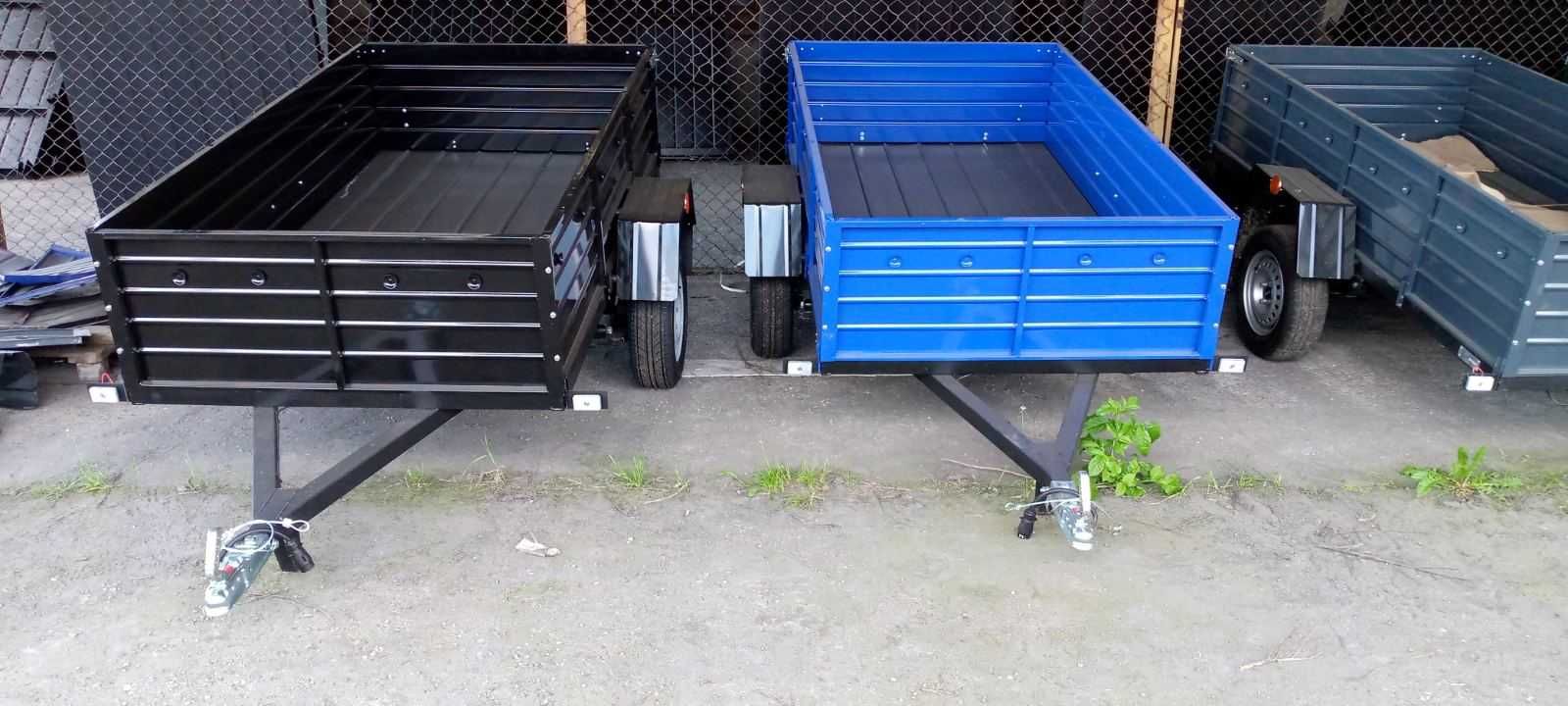 Прицеп Причіп з виробництва ПА 2300*1300*500 міцний посилен на 1.25т