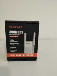 NEWFAST Repeater WiFi Potężny wzmacniacz WiFi 300 Mb/s