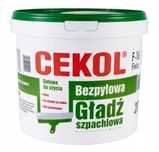 Cekol F-16 bezpyłowa gładź szpachlowa 20 kg