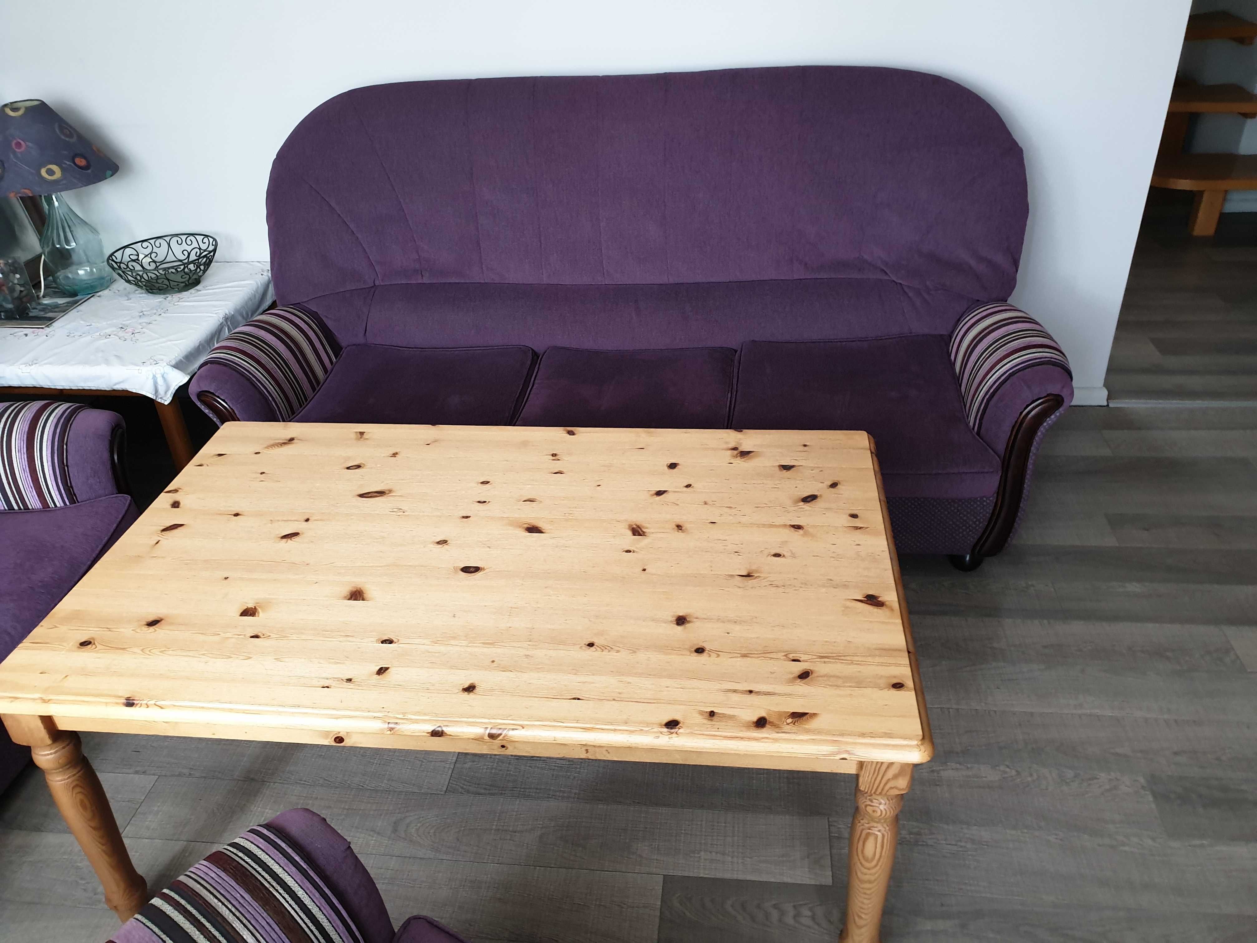 zestaw wypoczynkowy kanapa 3-os. + sofa 2-os. + fotel