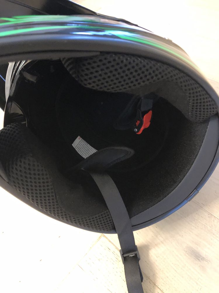 Kask gogle rekawice Nowe