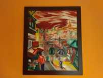 Obraz olejny na płótnie 75cm x 64cm