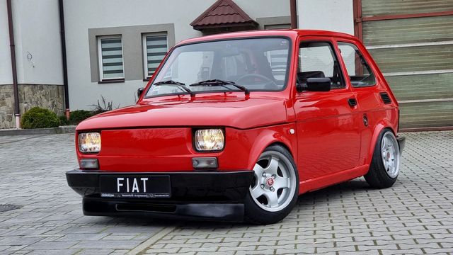 Fiat 126 Elegant / Tuning / Gleba / Alufelgi 13 / Nowy Lakier / Piękny / Zobacz