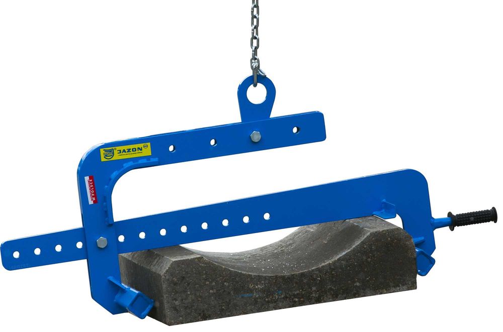 Chwytak do krawężników zawieszany boczny 20-80cm  CHBZ2
