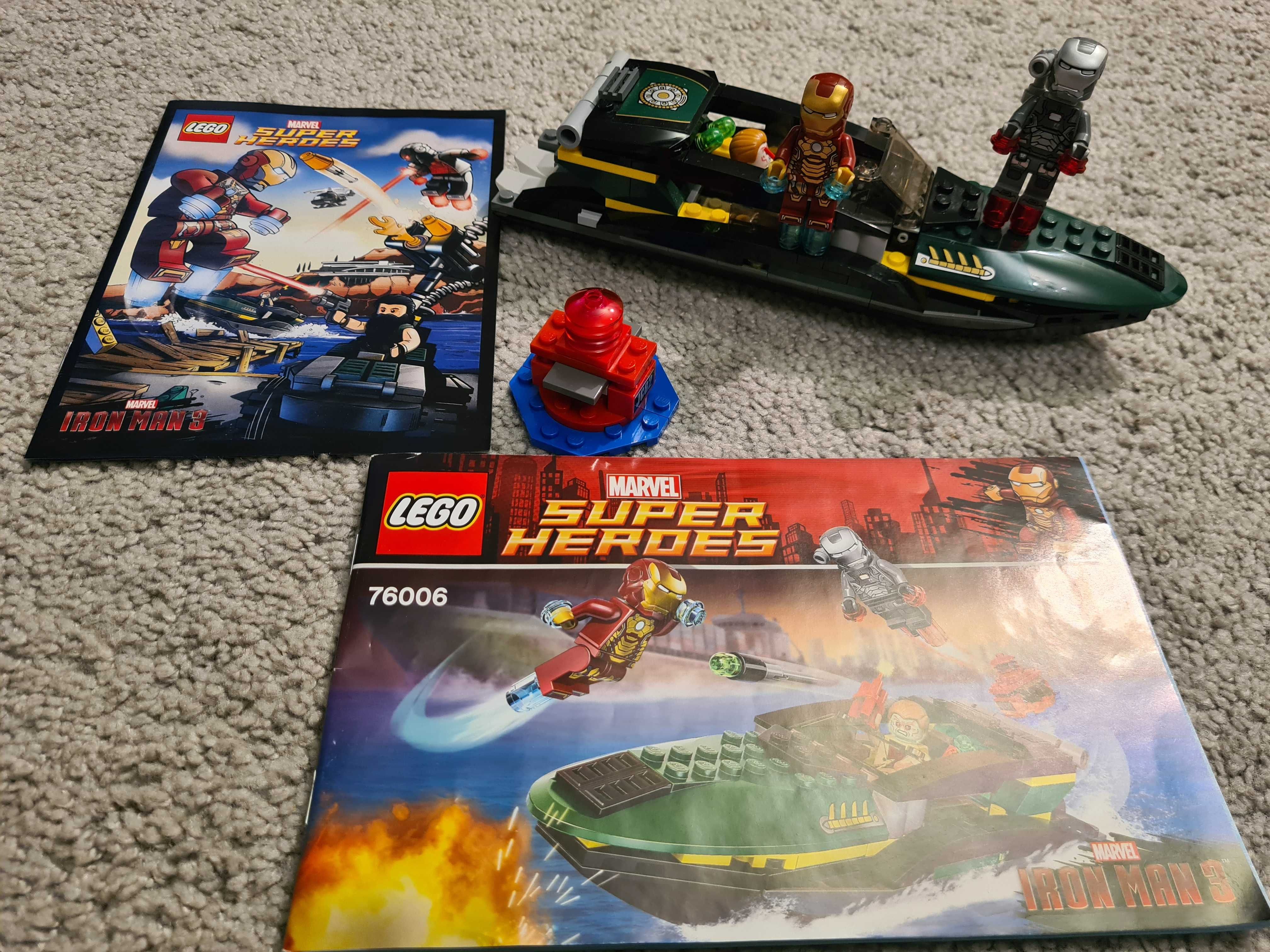 Klocki LEGO 76006 MARVEL SUPER HEROES IRON MEN Bitwa o port Extremis
