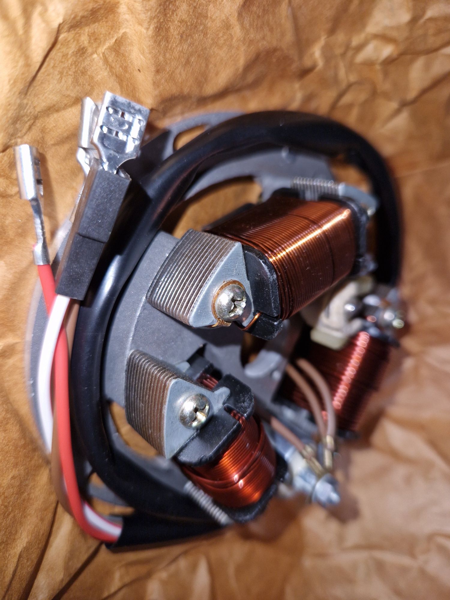 Fabrycznie nowy 6v platynkowy iskrownik zapłon stator Simson s50 s51