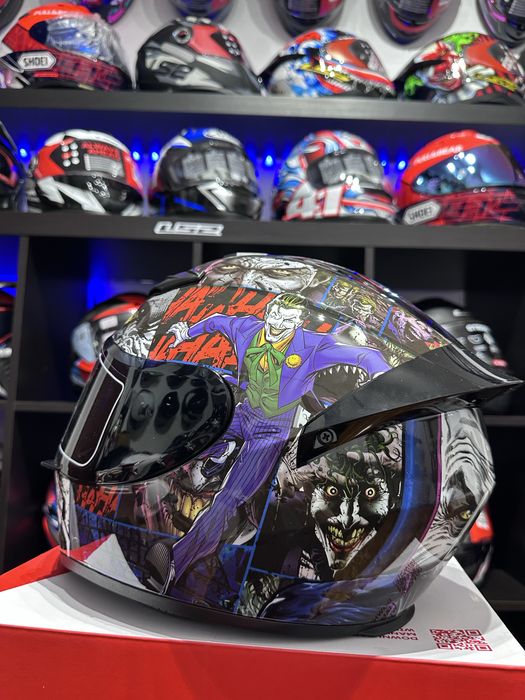 Capacete jockey  NOVO ediçao DC coringa