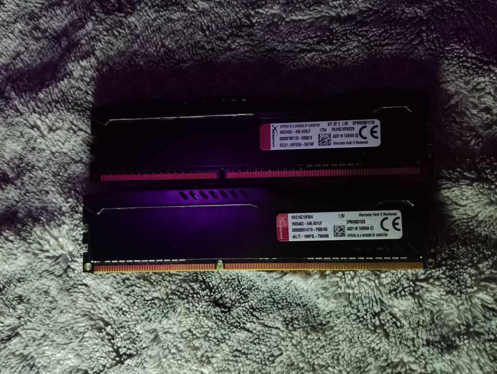ОЗУ Kingston HyperX Fury DDR3 16GB (2×8) 1600MHz
