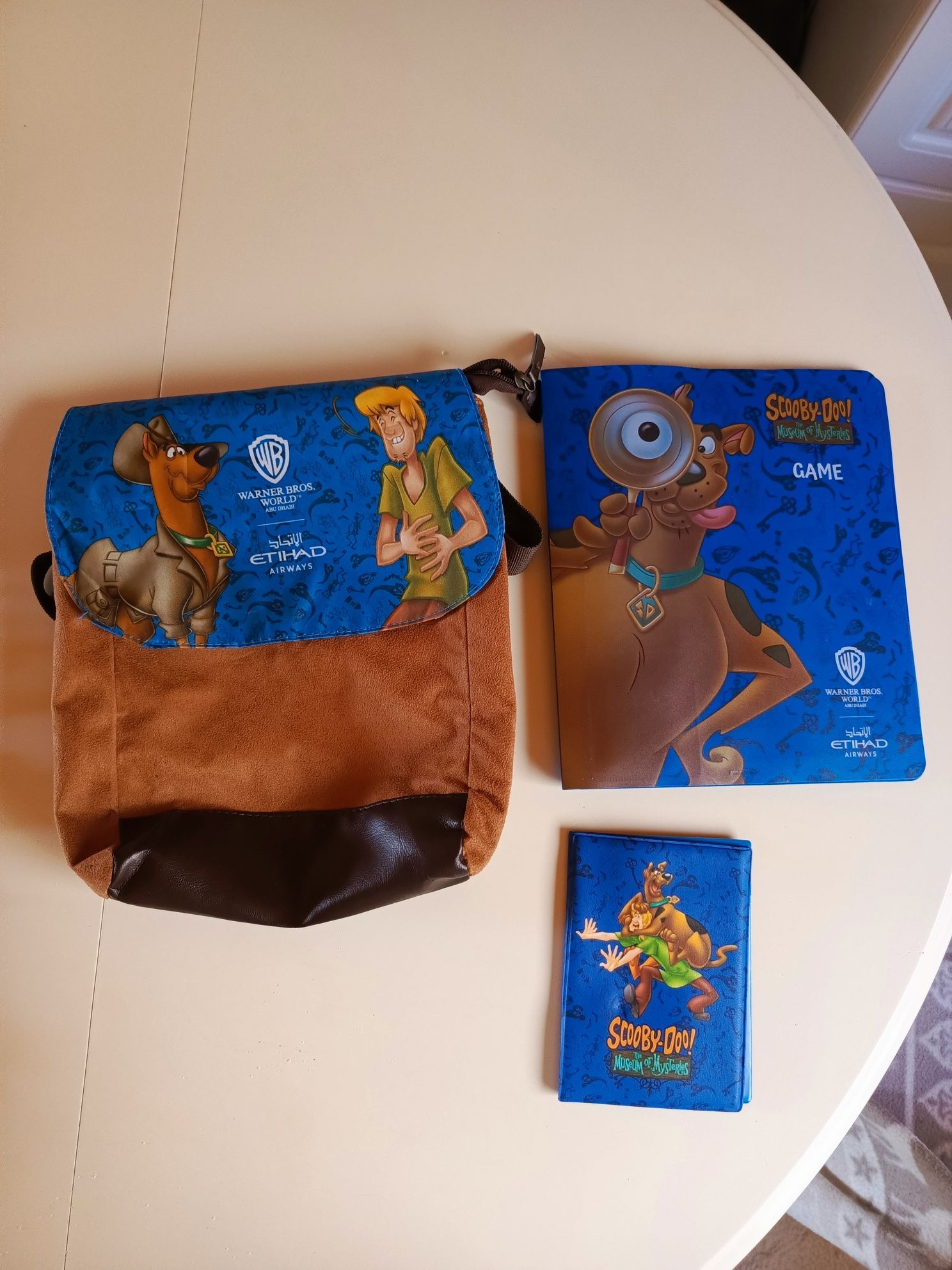 Plecak skórzany regulowany Scooby-Doo Warner Bros Etihad Airways

mumk