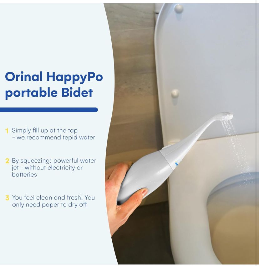 Oryginalny prysznic HAPPYPO Przenośny bidet