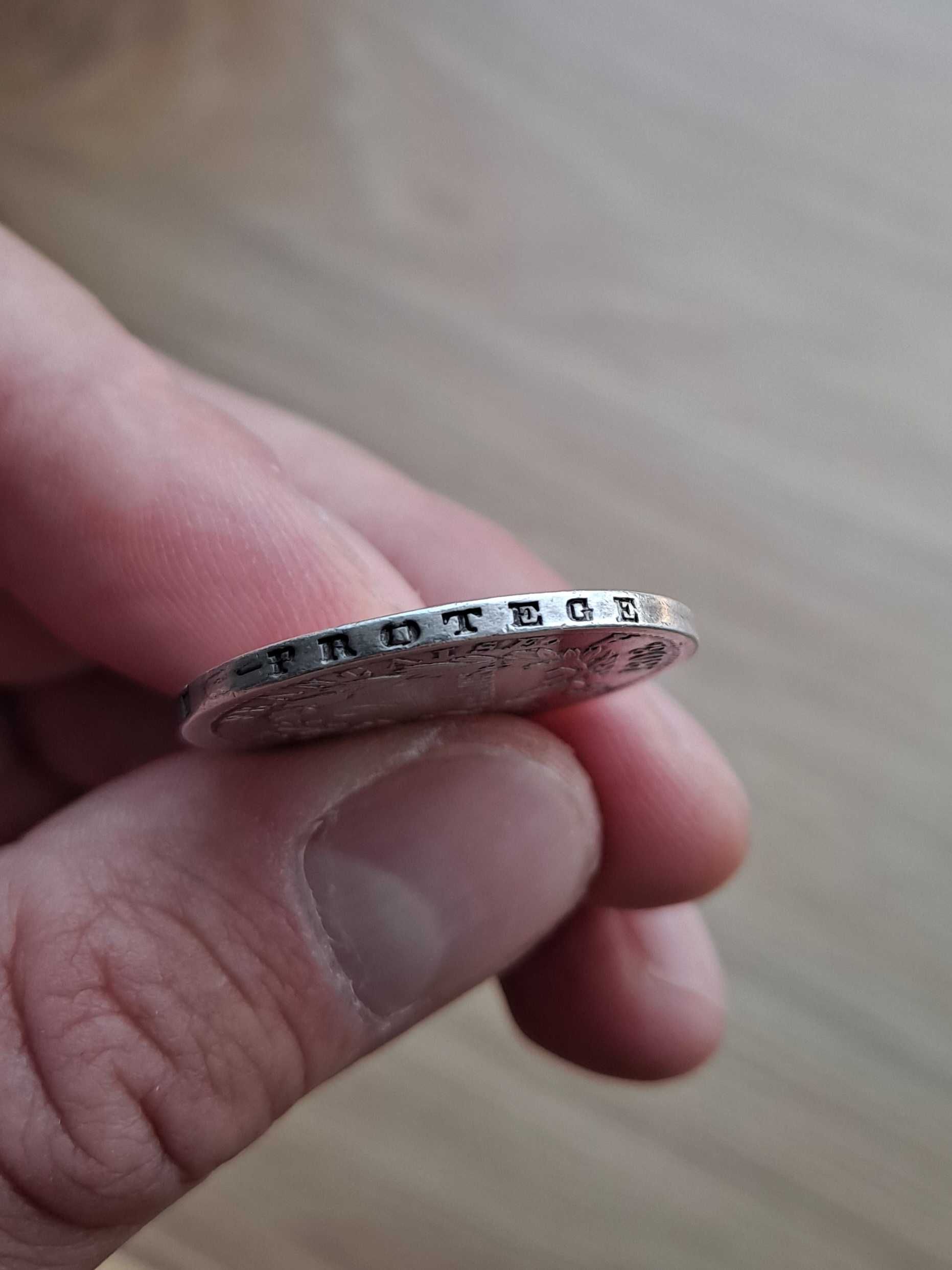 2 franki z cesarstwa francuskiego, 1808 rok.