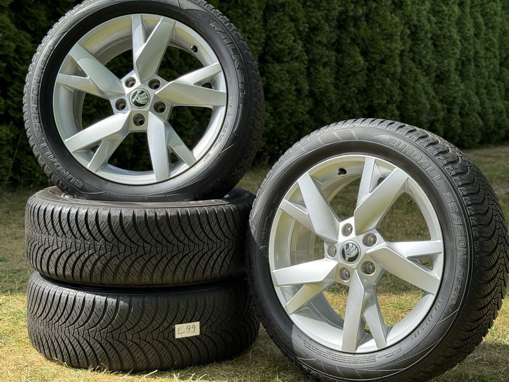 Alufelgi skoda 17 5 x 112 superb kodiaq octavia karoq passat tiguan