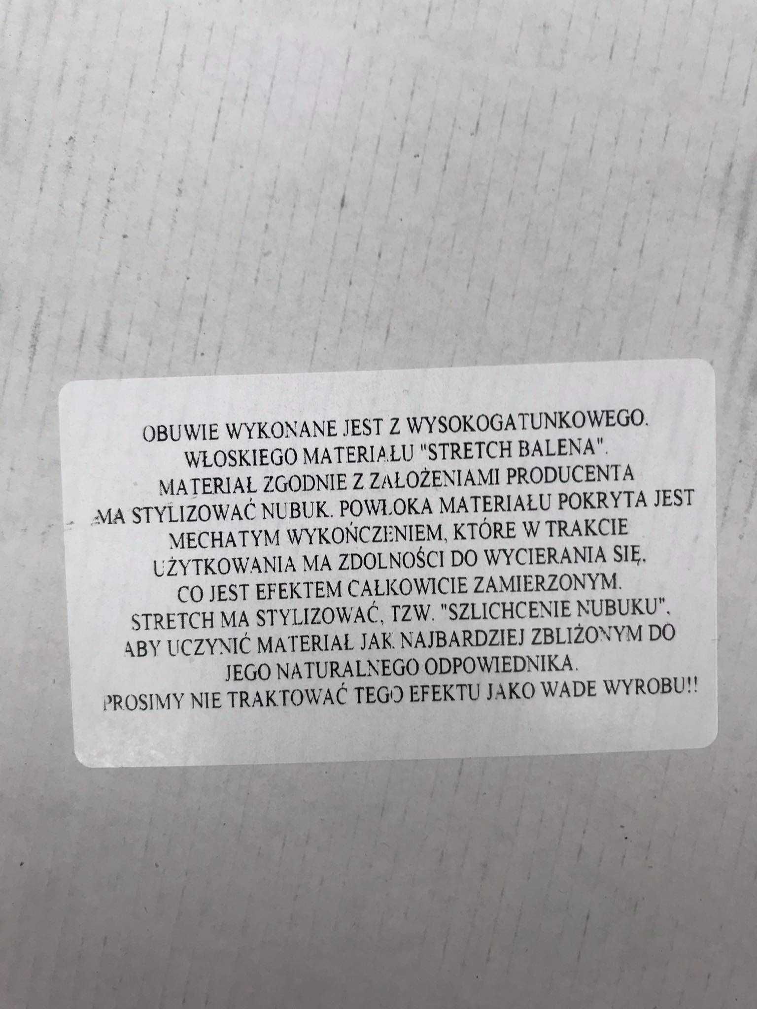 Czarne botki damskie Wojas