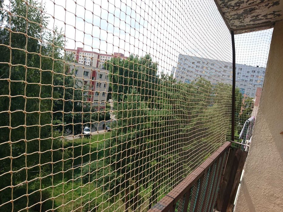 Siatka dla kota, przeciw ptakom, siatka balkonowa, woliera balkonowa