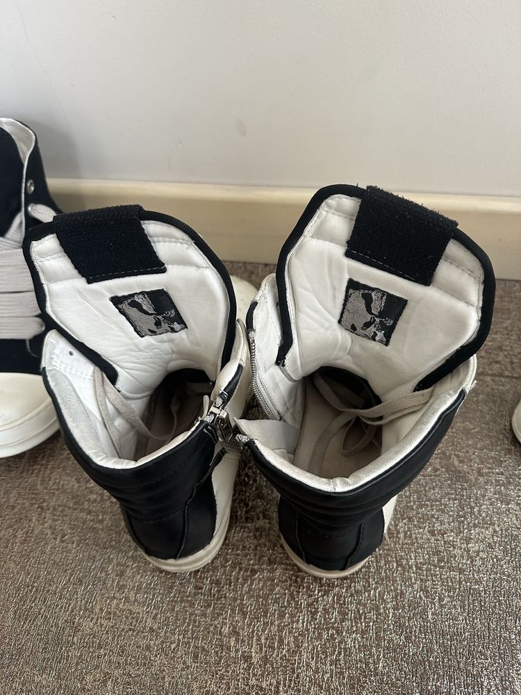 Rick Owens Geobasket white