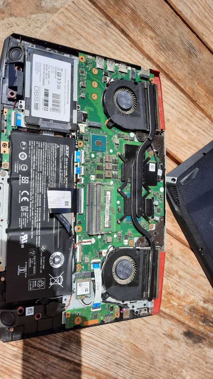 Acer VX 15 for parts of laptop. Motherboard dead!