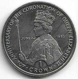 Gibraltar - - - "Crowns" - - - - - Moedas