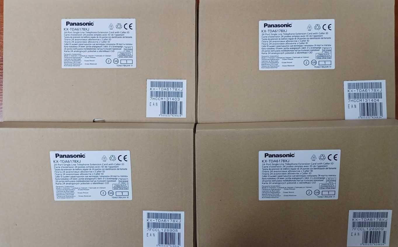 Panasonic KX-TDA6178XJ, плата 24 внутр. аналог. ліній для TDA/TDE600