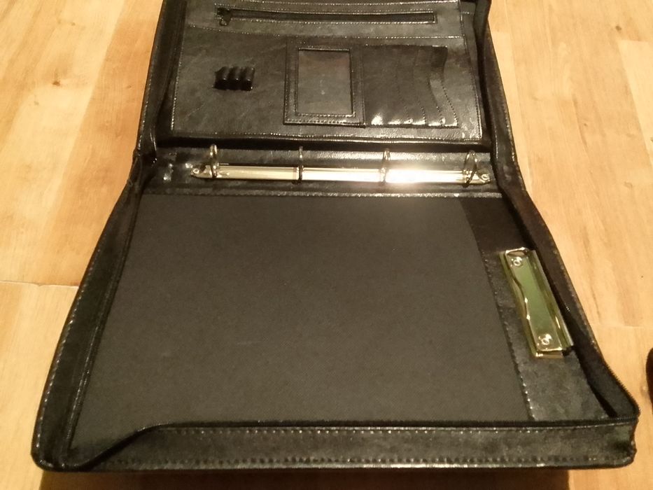 Organizer teczka skórzana