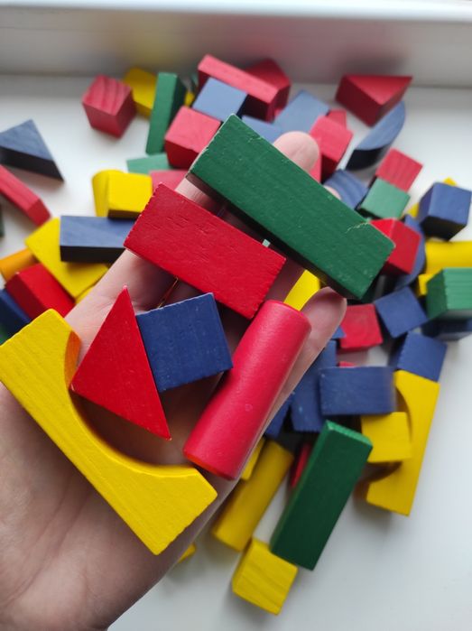 Дерев'яний конструктор 105 шт